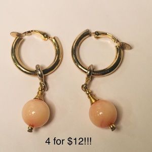 Jewelry - 4 for $12: Vintage Clip On Earrings Jewelry - 4 for $12: Vintage Clip On Earrings